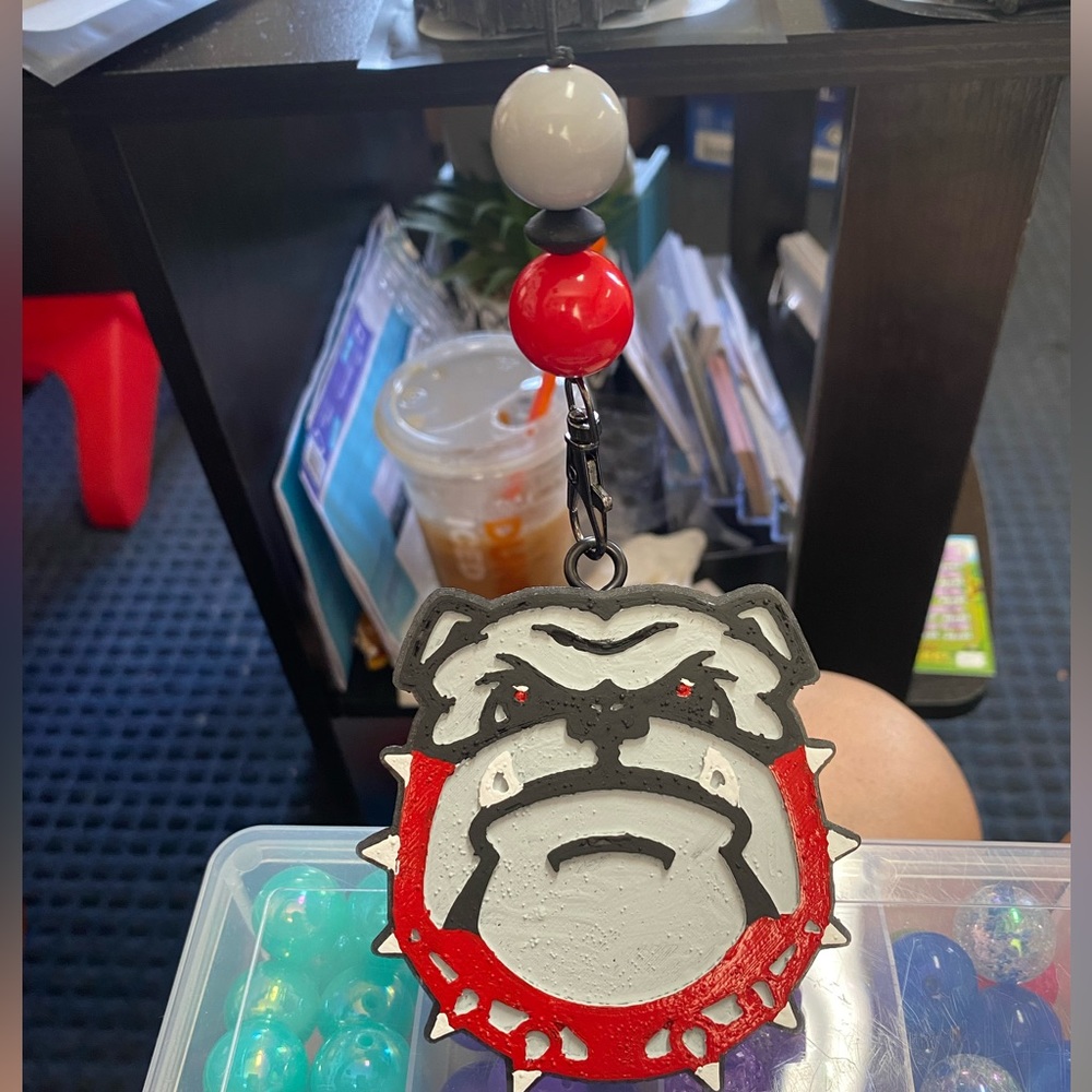 Georgia Bulldog Freshie! Great for cars or even small spaces around the home!